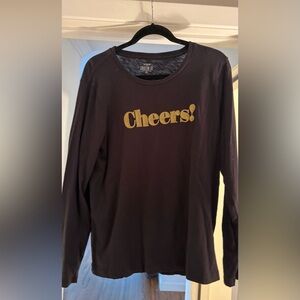 J. Crew Black Collector Tee
